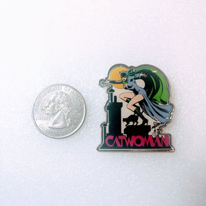 1980s Superhero DC Comics Catwoman Enamel Pin